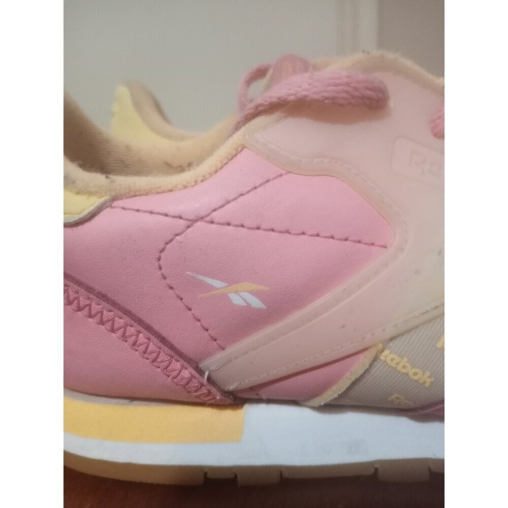 Reebok Classic 1983 DV5245 Mens Leather Athletic Shoes Pink Desert Glow Size 7 - Picture 4 of 15